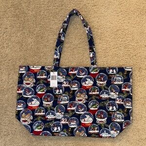 Vera Bradley Snow Globes Patterned Grand Tote